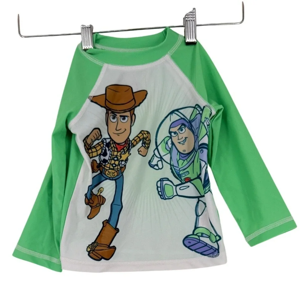 Disney Toy Story Rash Guard & Bonds Sea Creature Swim Romper Set 12-18M 18M